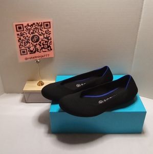 Rothy's the flat black women's slip on shoe